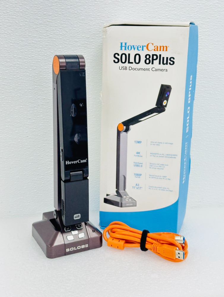 USED Hovercam SOLO8 Document Camera Unit w/ USB Connect FREE SHIPPING 🚚