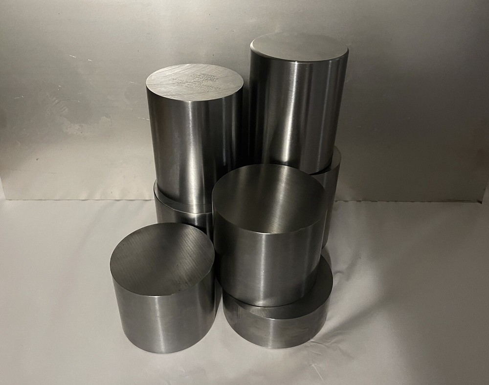 Titanium Ti6Al4V GRADE5 Ø140x91mm Round Material Round Bar Rod Solid Material