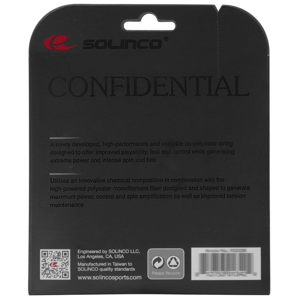 Solinco Confidential 17 Tennis String Set