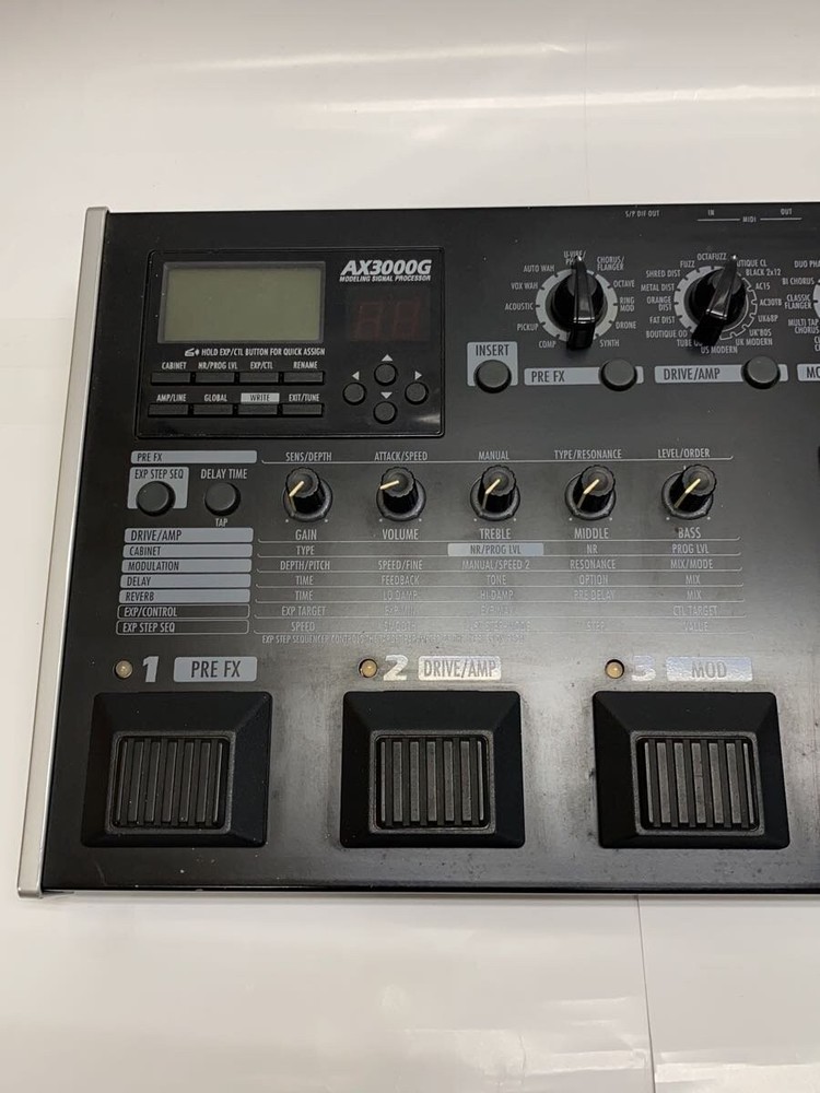 KORG AX3000G Multi Effects Guitar Pedal Processor Unit Only From Japan