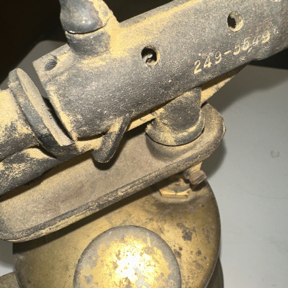 Vintage Dunlap Model 5549 Blow Torch Bakelite Handle Brass Untested