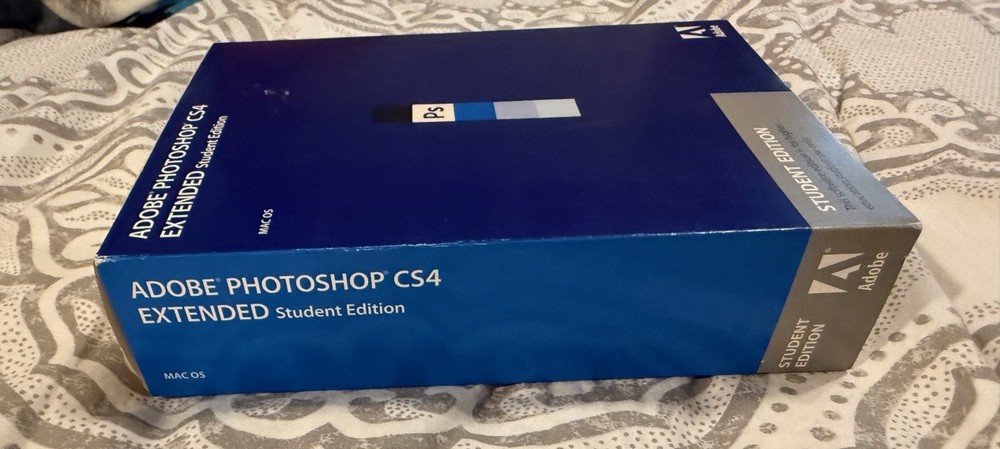 Adobe Photoshop CS4 Extended Student Edition with code for Serial Number VG MAC