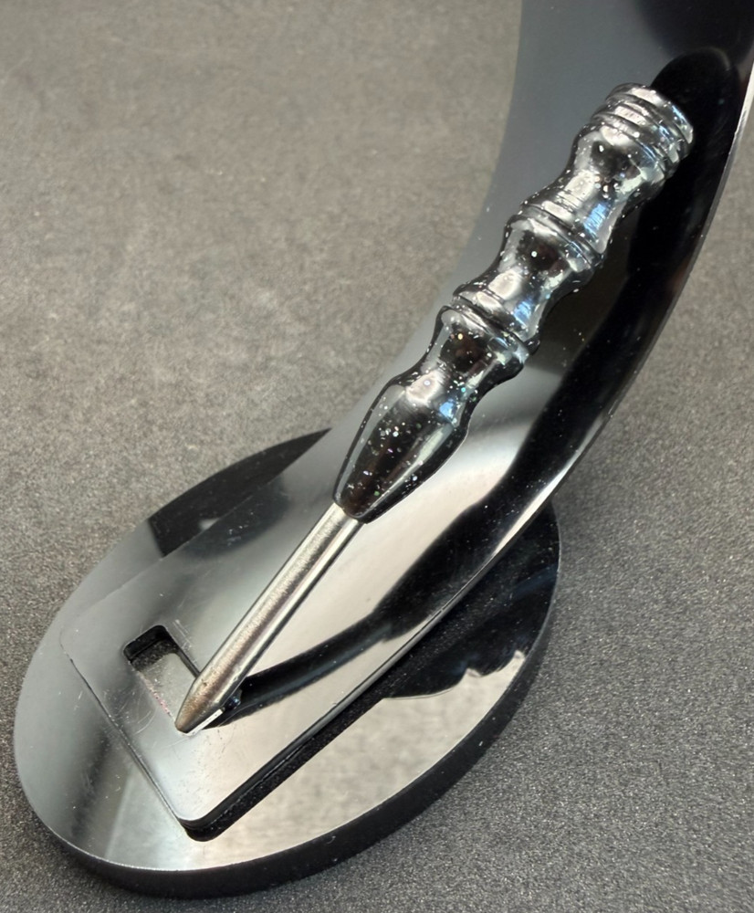 Single prong titanium divot tool - Night Golf (Slim)