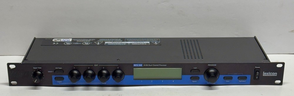 Lexicon MPX 500 24-Bit Processor Free Shipping