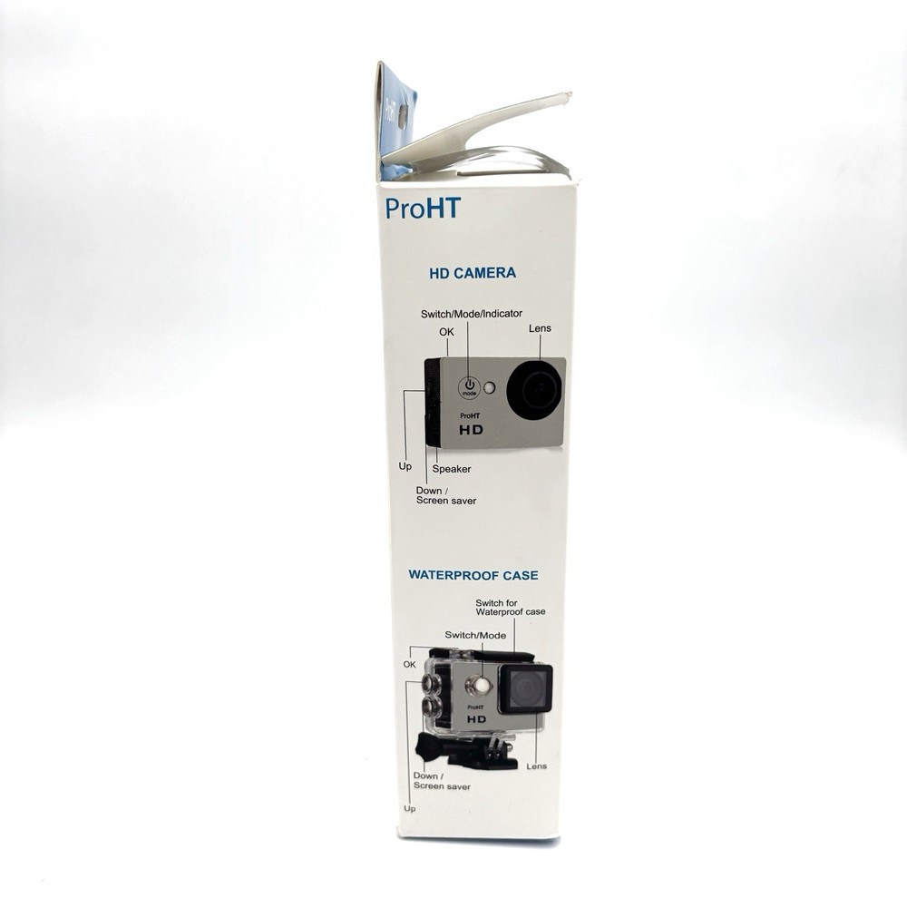 ProHT HD 720P Action Camera With Box *READ*