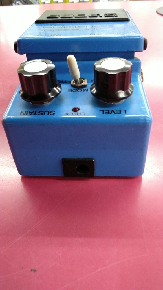 BOSS CS-1 Silver screw skeleton switch compressor