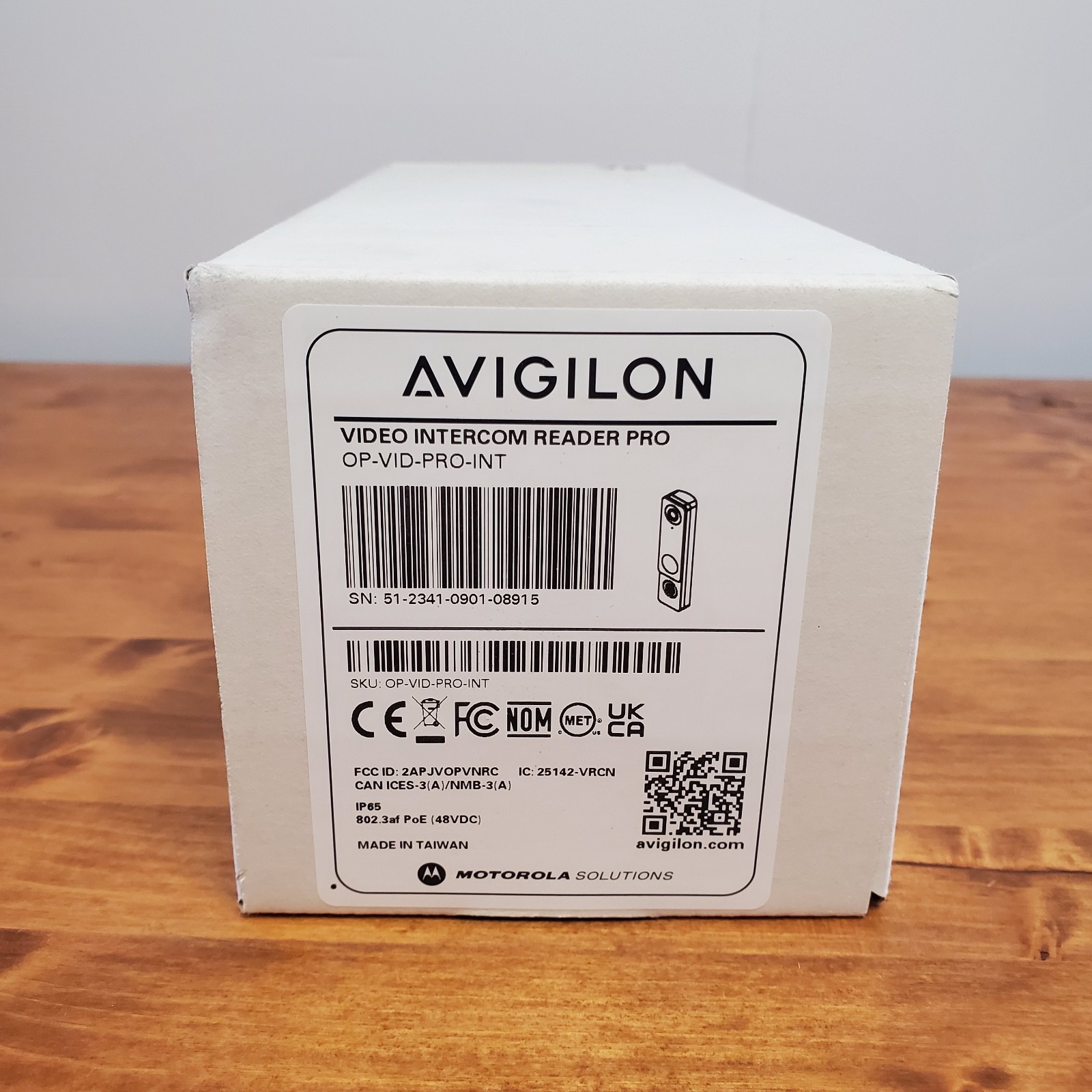 Avigilon Alta Video Intercom Reader Pro OP-VID-PRO-INT - New and Sealed