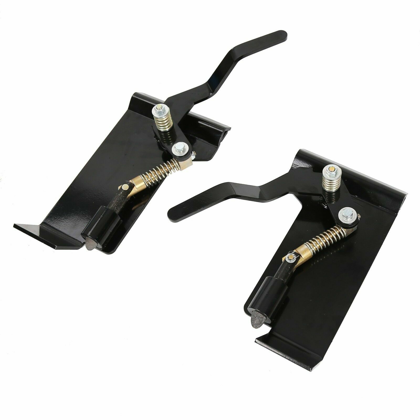 Weld-On Skid Steer Quick Attach Bucket Conversion Adapter Latch Plates Universal