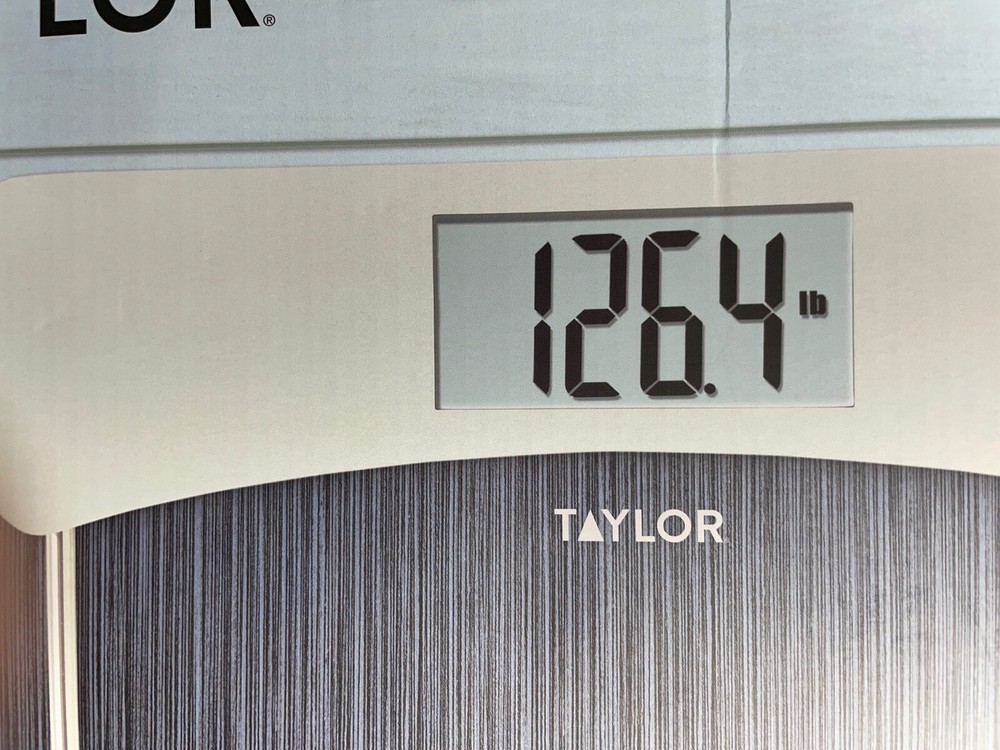 Taylor Glass Digital Scale 400lb capacity model 7549