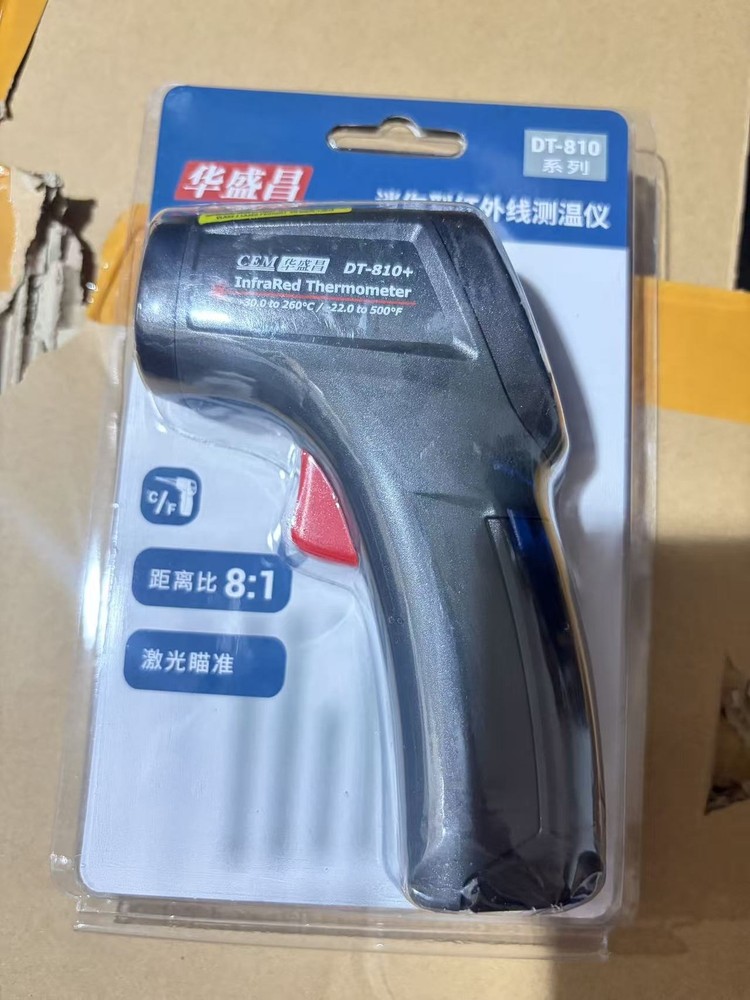 CEM DT-810+ Mini Infrared thermometer Auto Range LCD Display ✦KD