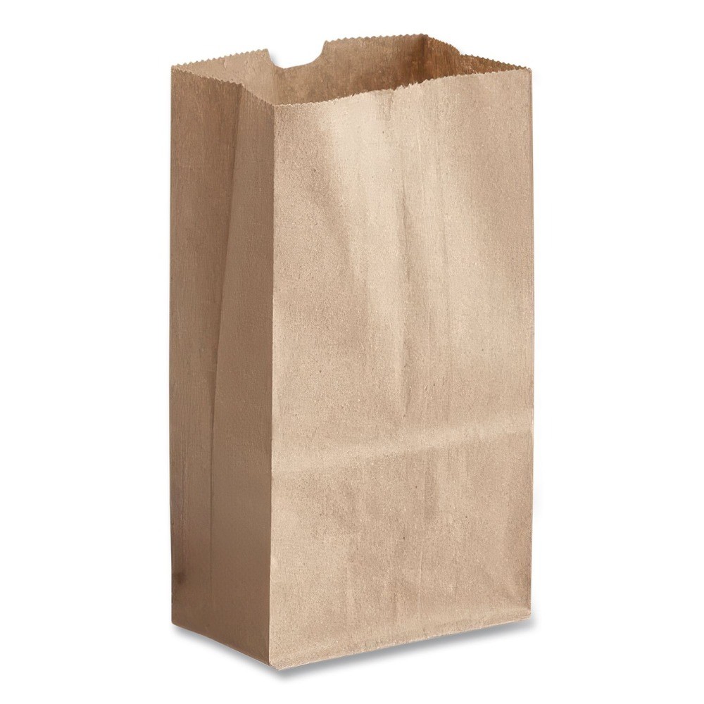 Paper Bags & Sacks GK1500 #1 Size Grocery Paper Bags - Kraft (500/Bundle) New