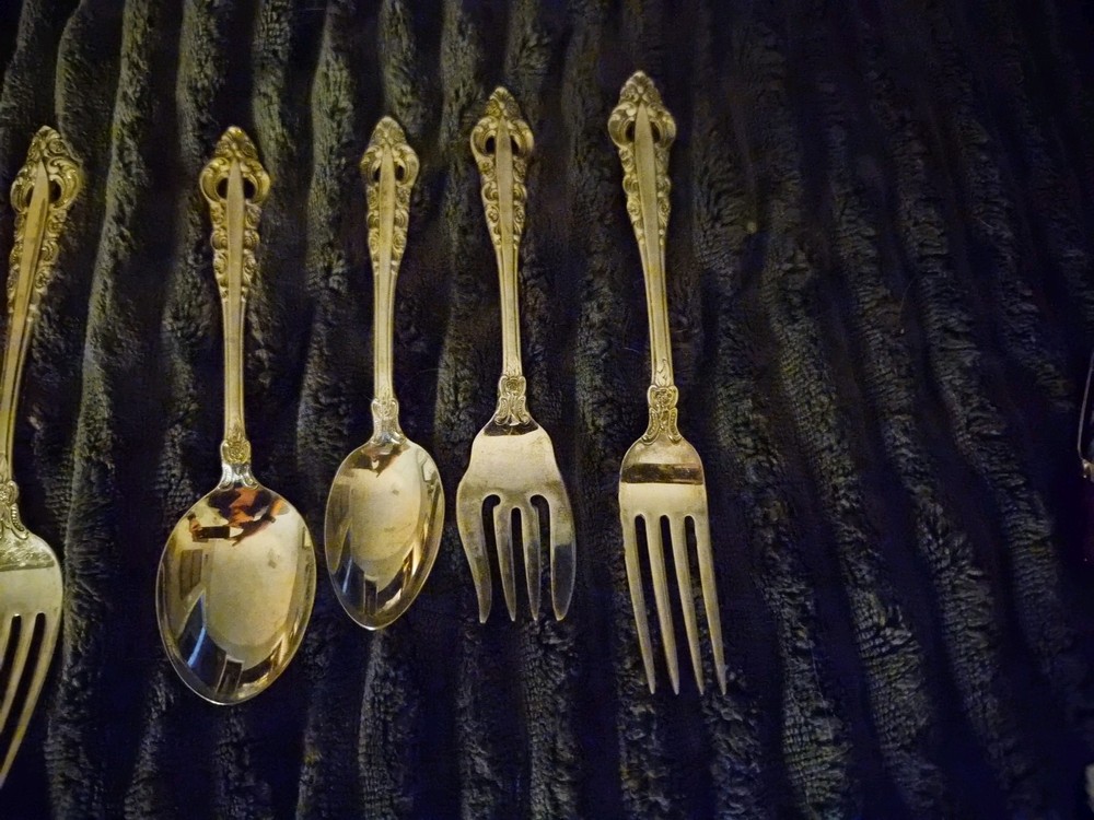 Reed and Barton silverware set