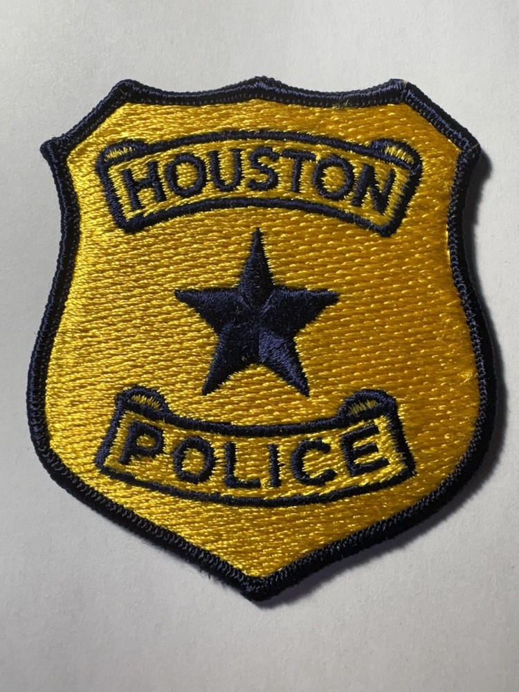Houston Texas Police Patch ~ Retro