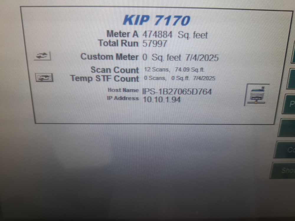 Kip 7170 2 Roll Wide Format Plotter MFP Refurbished includes local Ship/install