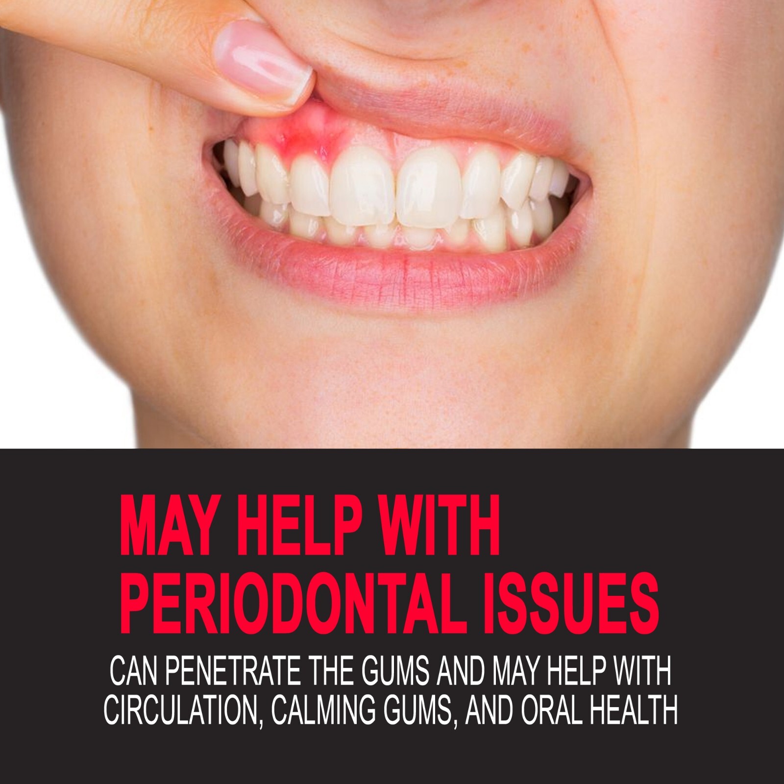 Gum Stimulator, Red Light Therapy, May Help Toothache Pain Relief, Receding Gums