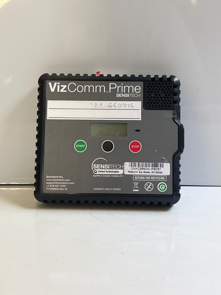 SENSITECH VIZ COM PRIME LOGGER TRACKER T11012820