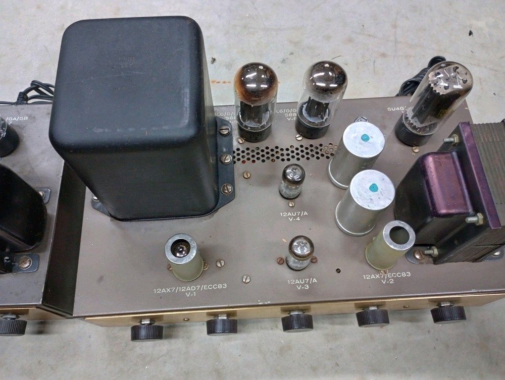 2 Eico HF20 Amplifiers -serviced Working