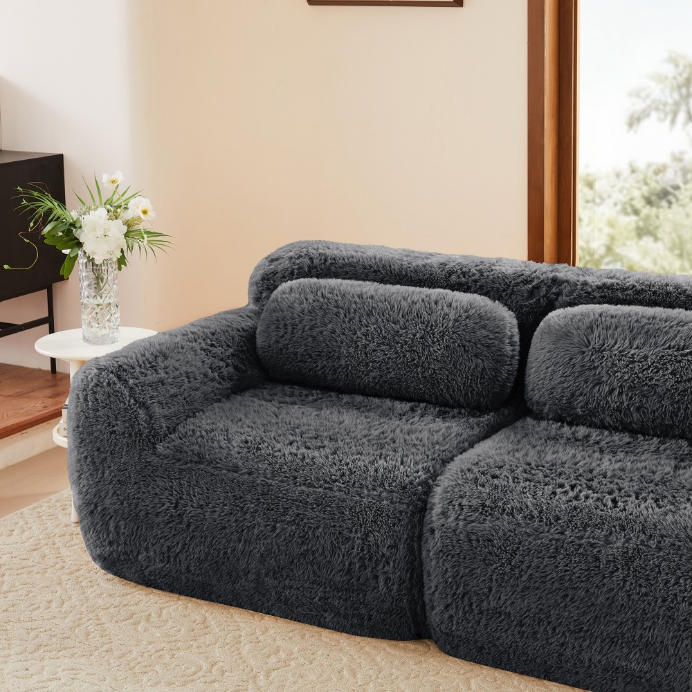 Modular Sectional Sofa Couches 32D High Density Sponge Required Ergonomic Design