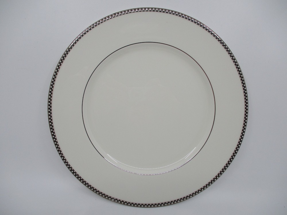 NORITAKE CELLINI PLATINUM DINNER PLATE - 11"  0303I