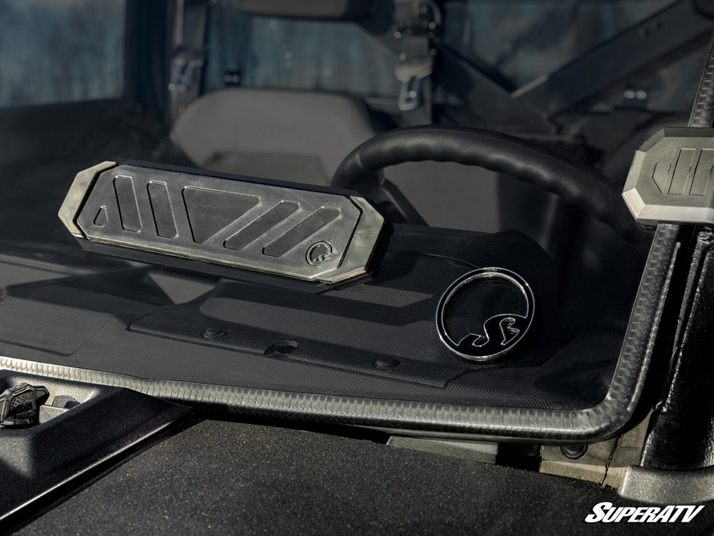 SuperATV Scratch Resistant Vented/Dark Tinted Windshield for Bobcat UV34