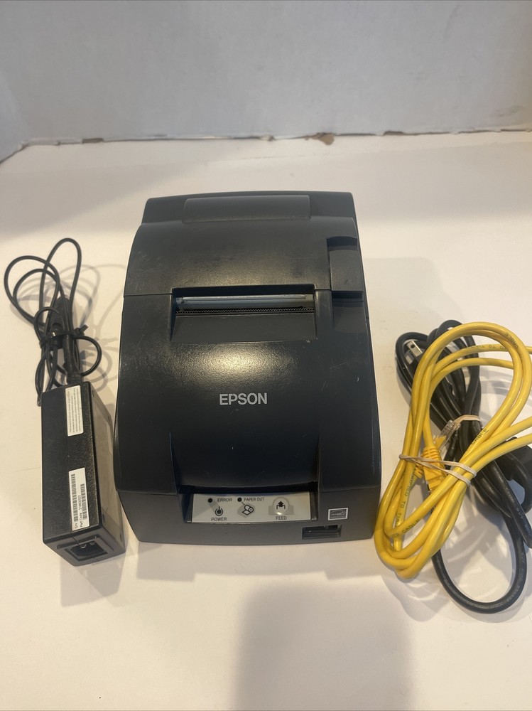 EPSON TM-U220B (767) M188B POS Receipt Printer E04 Ethernet USB Refurbished