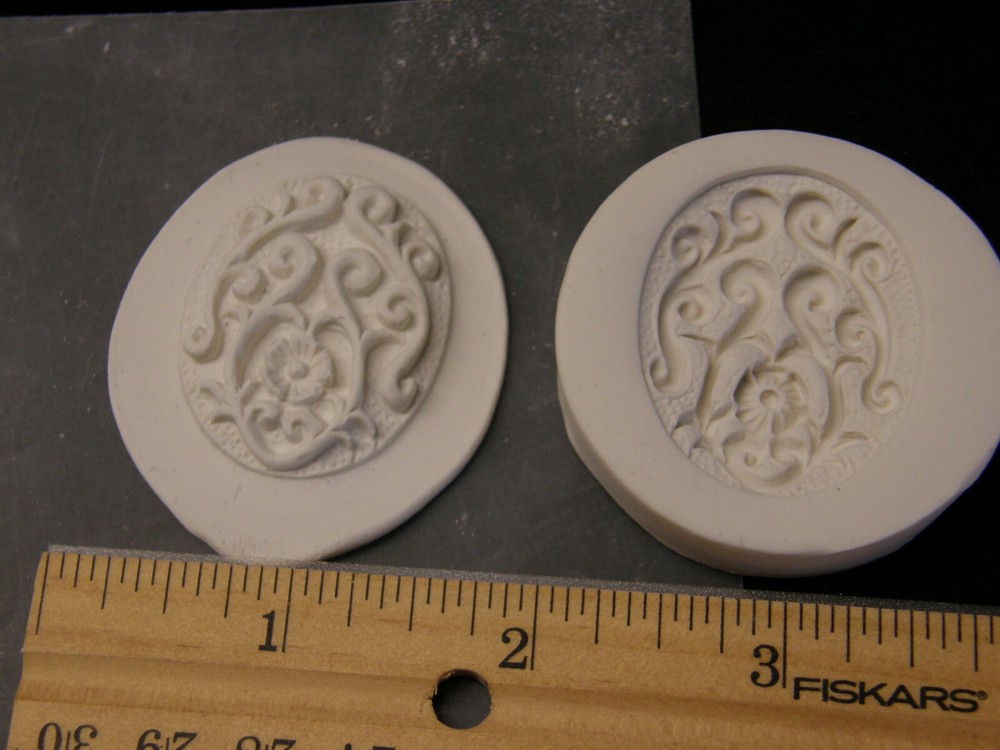 Flower & Vines Polymer Clay Mold (MD1117)