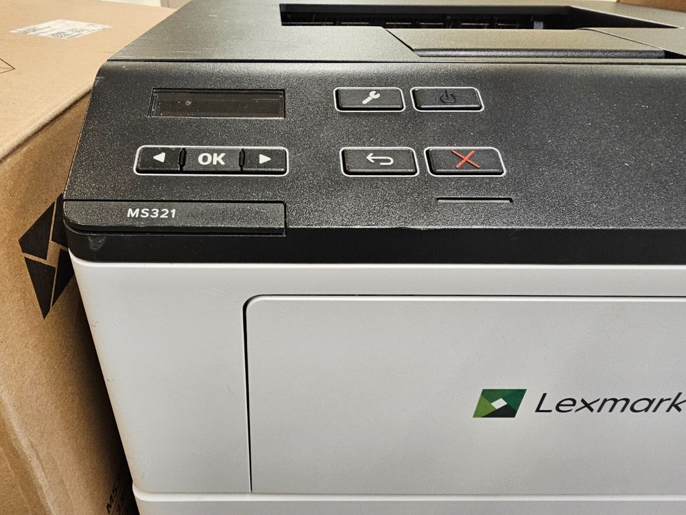 Lexmark MS321 Workgroup Monochrome Laser Printer with Toner/Ready to use.-Tested