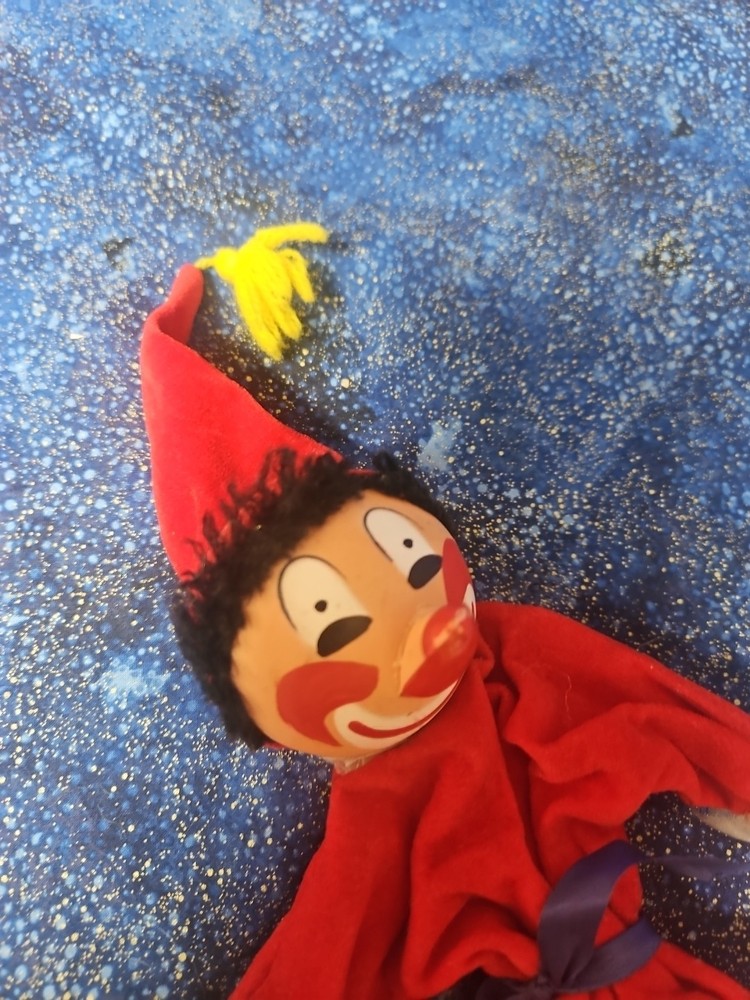 BakeLite Black Haired Clown