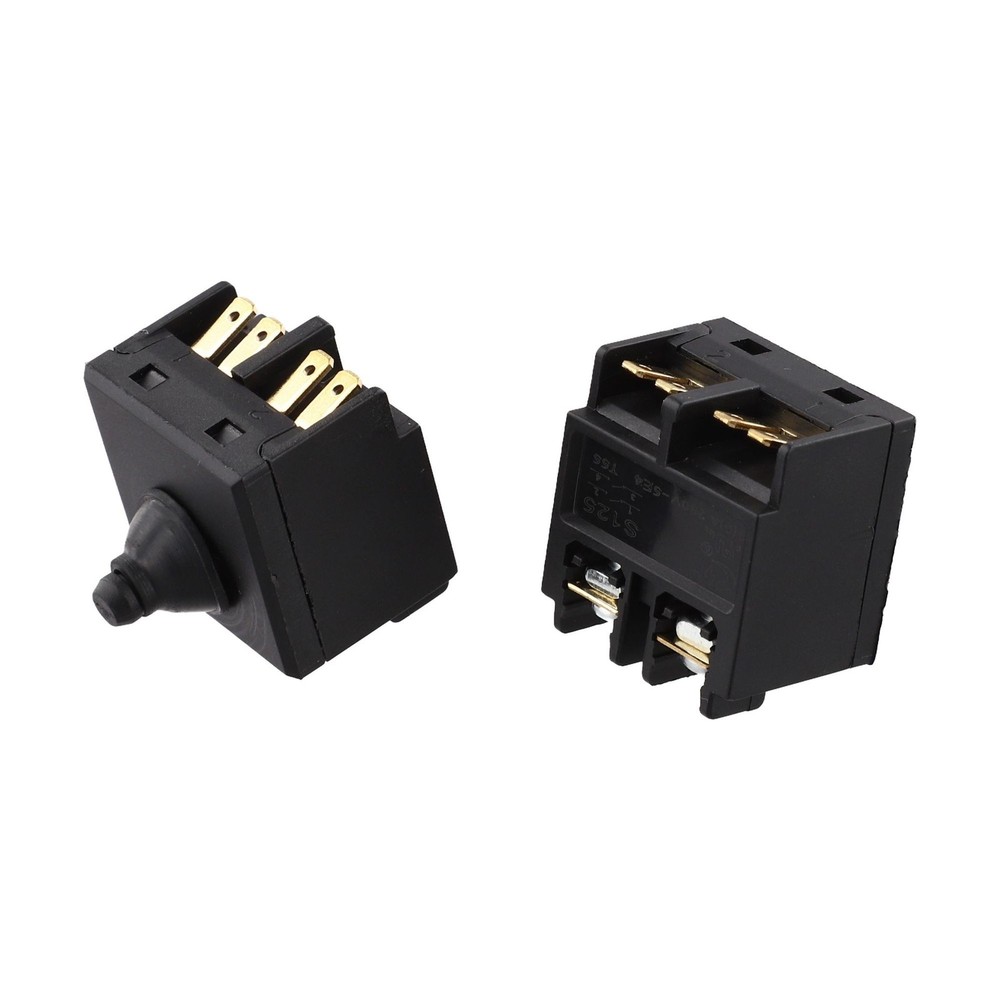 2pcs Replacement Push Button Switch For Angle Grinder 100 Polisher Accessory Set