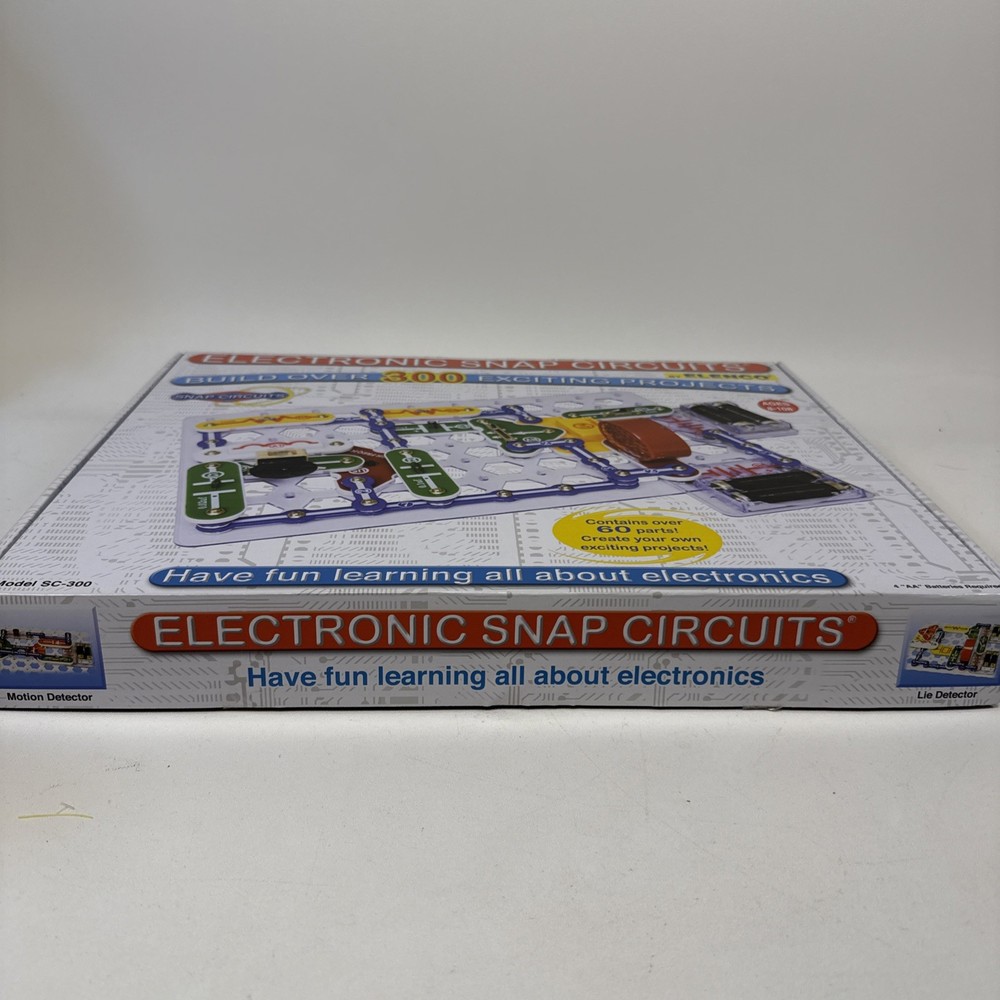 Elenco Electronic Snap Circuits Model SC-300 Project Kit Complete