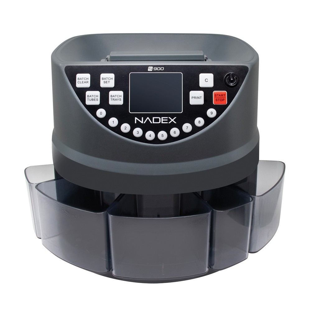 S900 Coin Counter, Sorter, Wrapper Machine