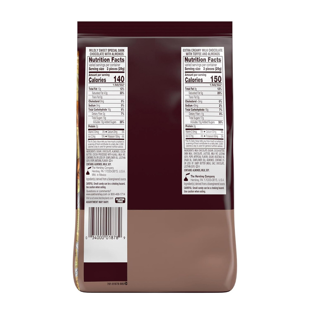 NUGGETS Assorted Chocolate Candy Party Bag, 31.5 oz