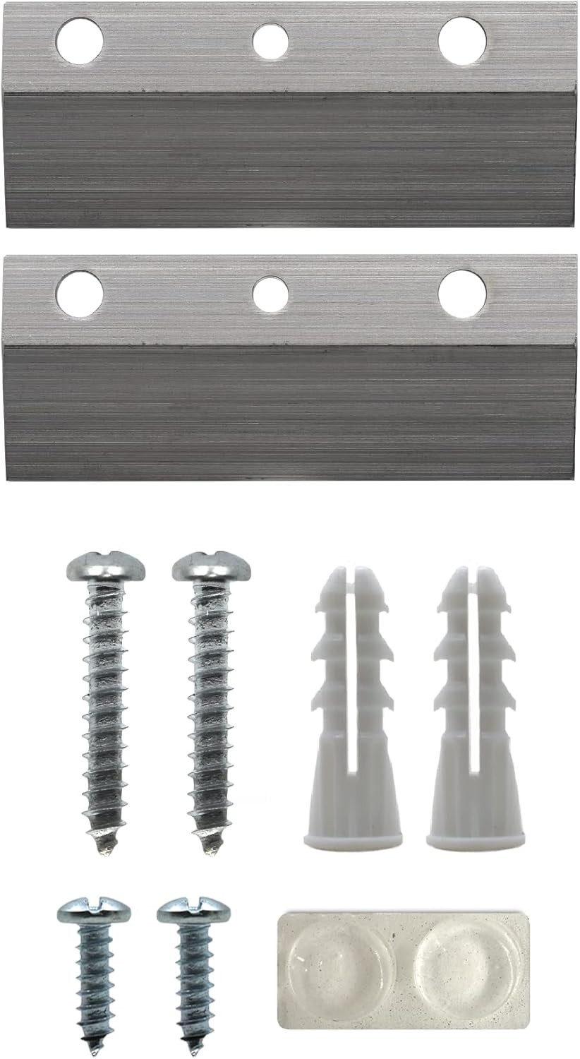 French Cleats 3-Inch Mounting Hardware - Supports 15 lbs - 3 Pairs of Small Clea