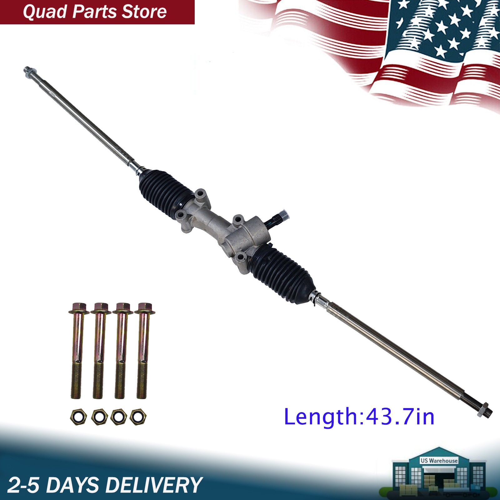 Steering Gear Box Rack Pinion for Polaris RZR XP Turbo S 1824805 1824841 1824863