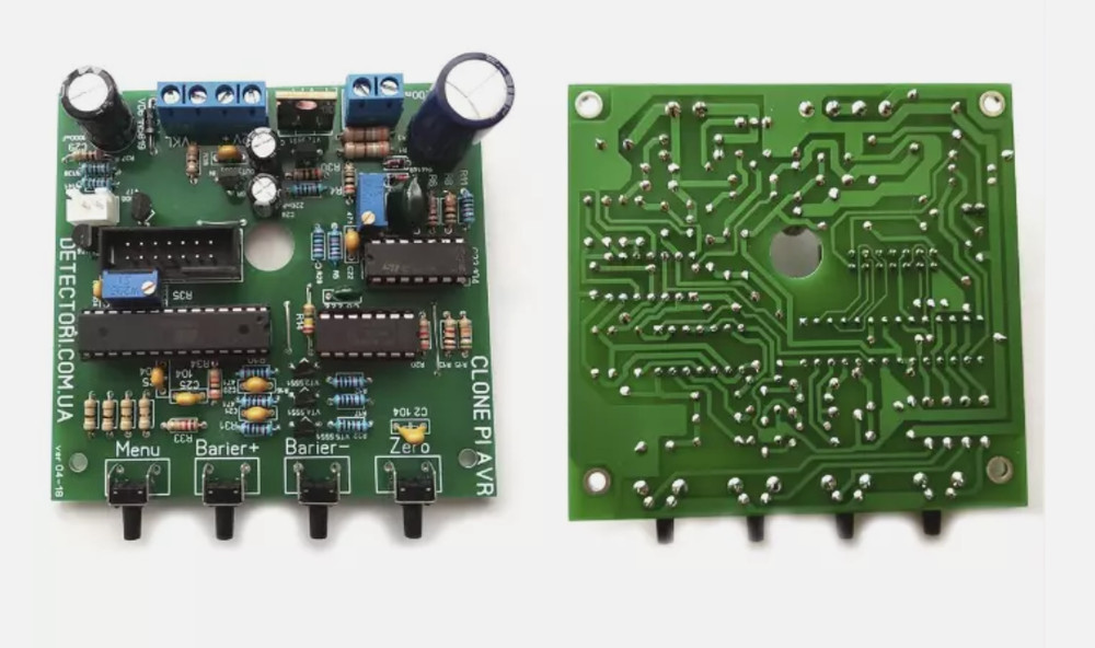 Pulse induction metal detector Clone PI-AVR ready module universal metal detecto
