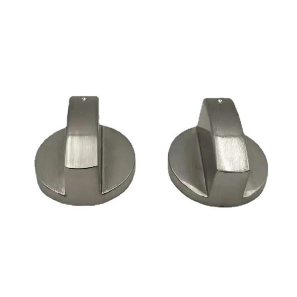 New 6pcs Universal Gas Stove Knobs Cooker Oven Kitchen Control Metal Replace