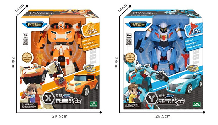 Tobot Fighter Evolution X Y R Figure Kids Boys Toy Car Truck Vehicle Robot Gift