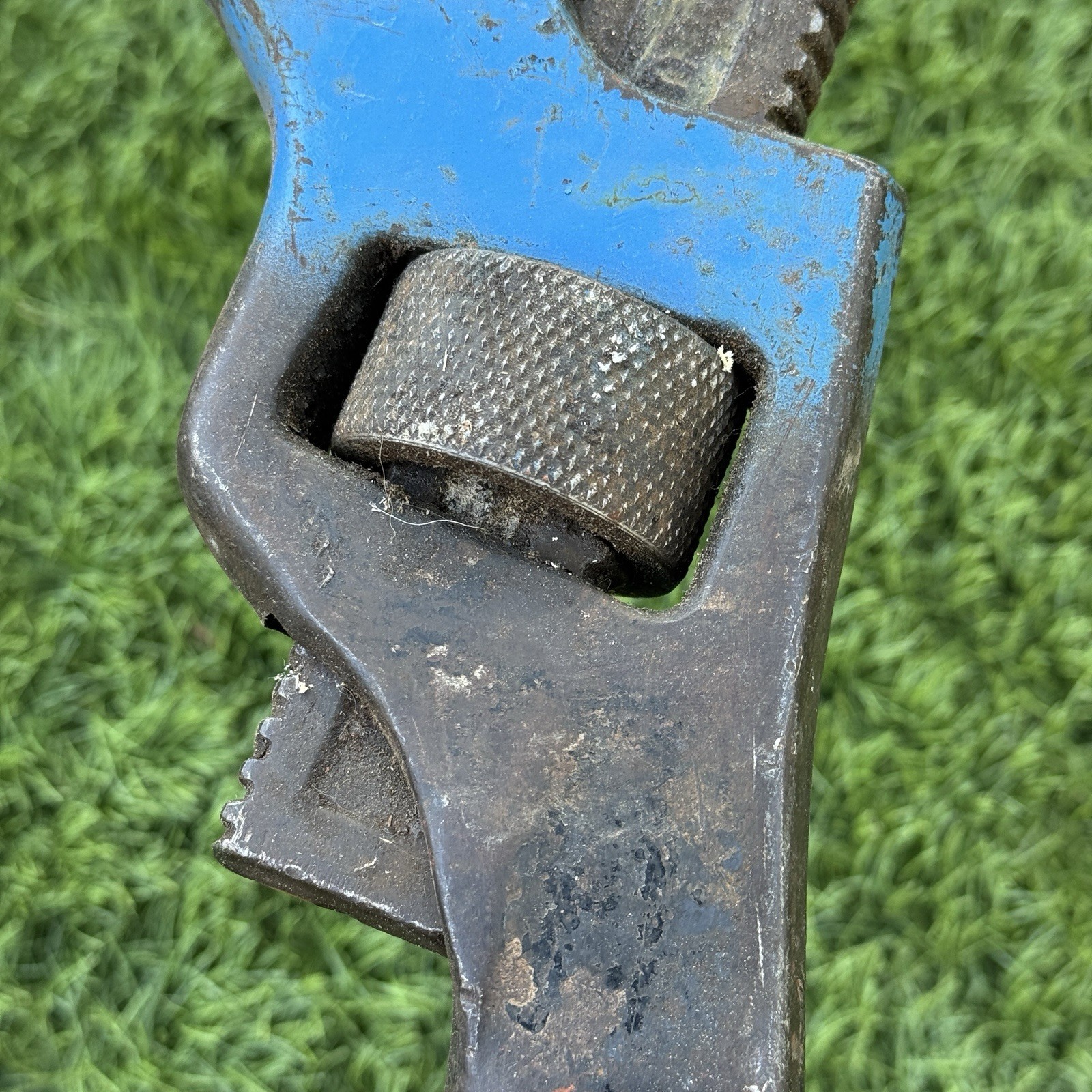 24” Lawson Offset Pipe Wrench 1920's U.S. Hame Co. Buffalo, N.Y. Vintage Antique