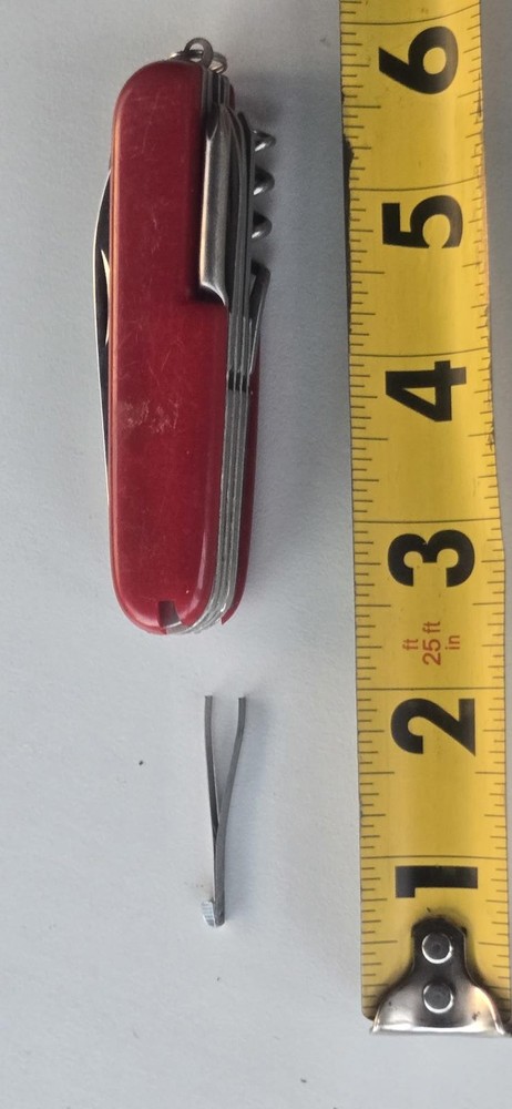 Unbranded Stainless Steel 10 Function Multi Camping Tool Vintage