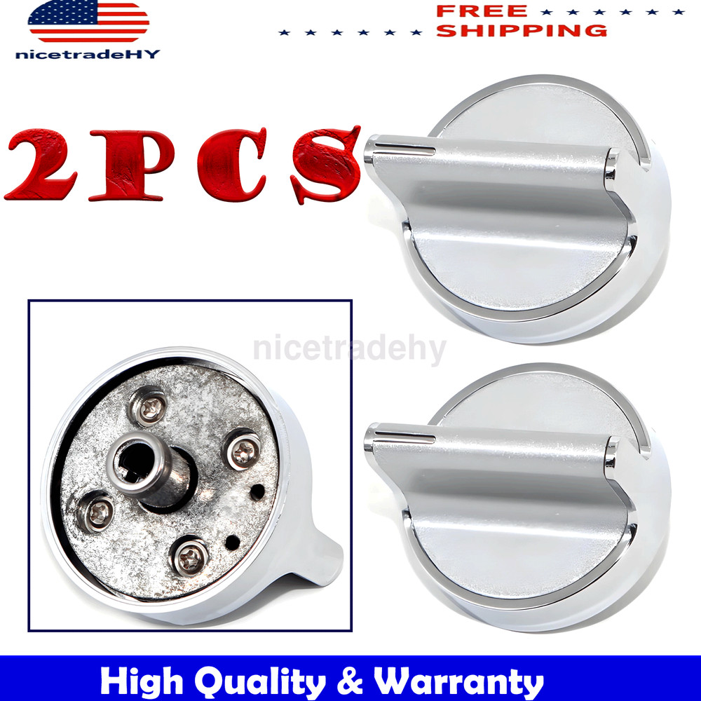 2 Pack W10828837 Surface Burner Knob Compatible With Whirlpool Range Knobs