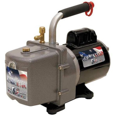Jb Industries Dv-4E Eliminator® Refrig Evacuation Pump,4.0 Cfm,6 Ft.