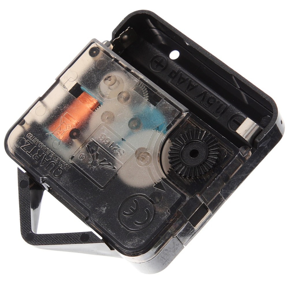 Pendulum Clock Mechanism Replacement Black Quartz Wall Clock Movement Part