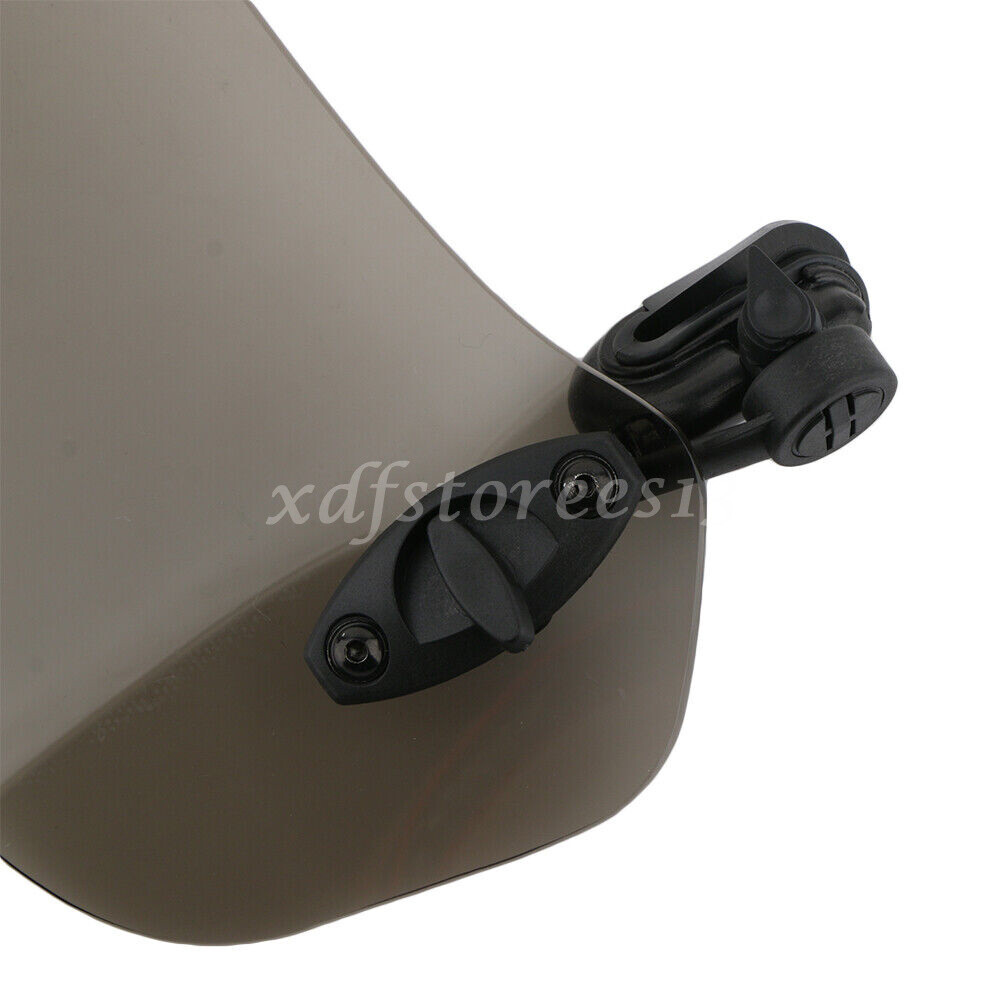 Motorcycle Adjustable Clip-On Windshield Extension Spoiler Windscreen Deflector