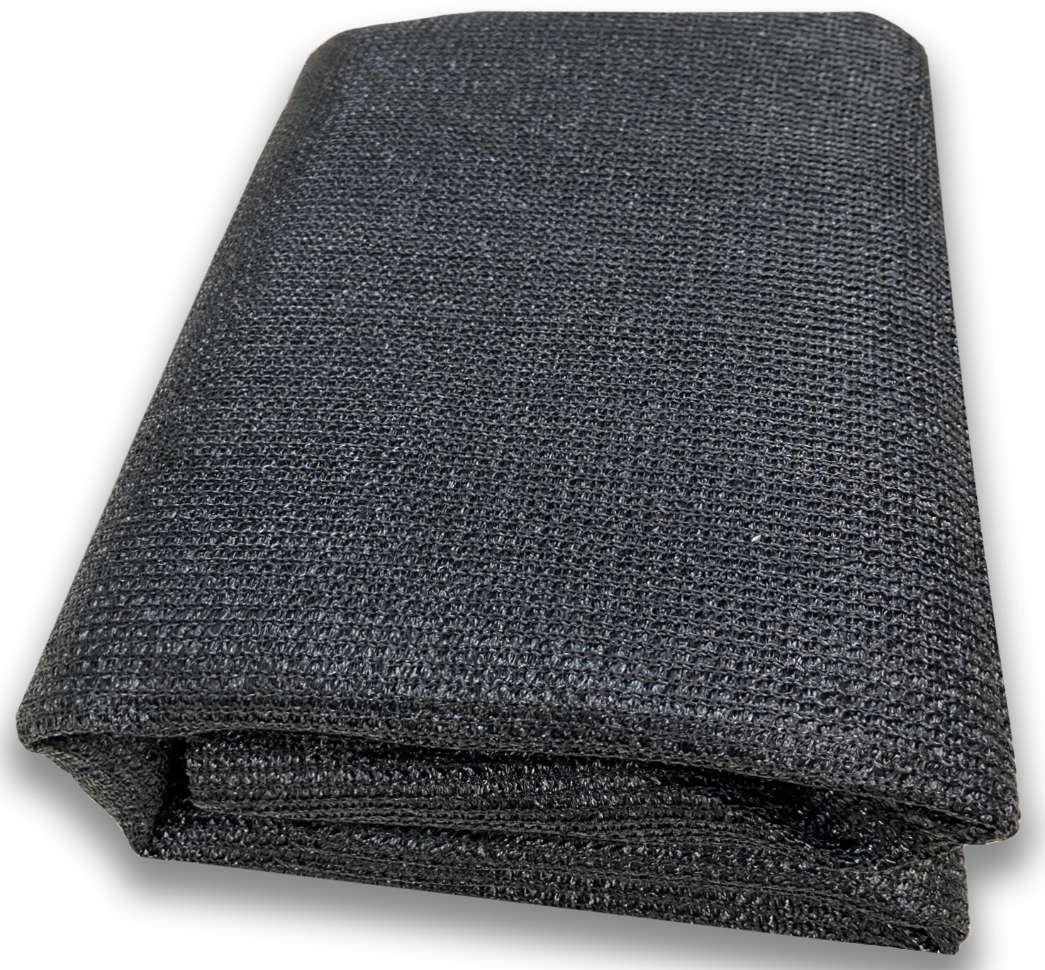 Gate Privacy Screen Gate Cover Door Barrier Gate Screen With Grommets in Black