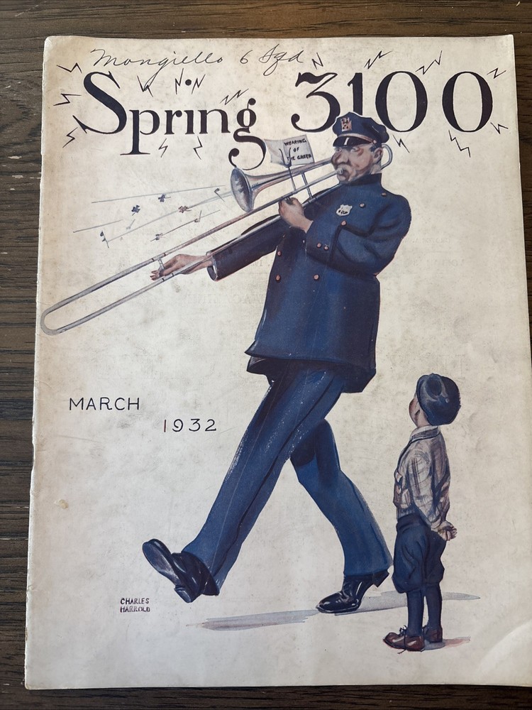 Spring 3100 NYPD Magazine March 1932