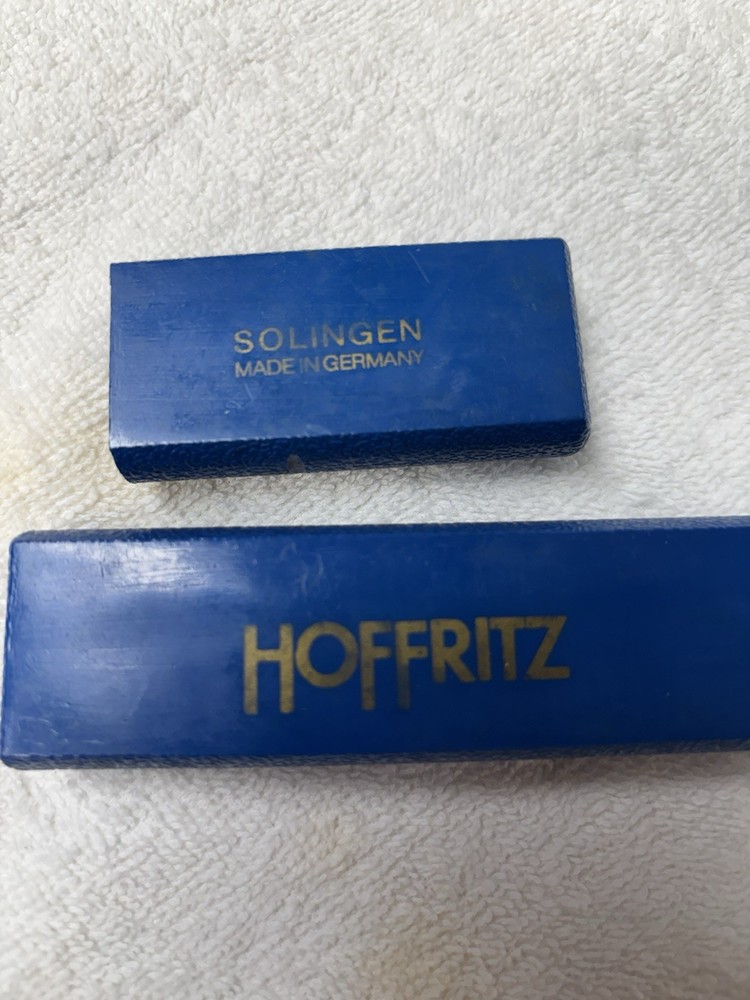 Hoffritz Straight Razor, Solingen With Box