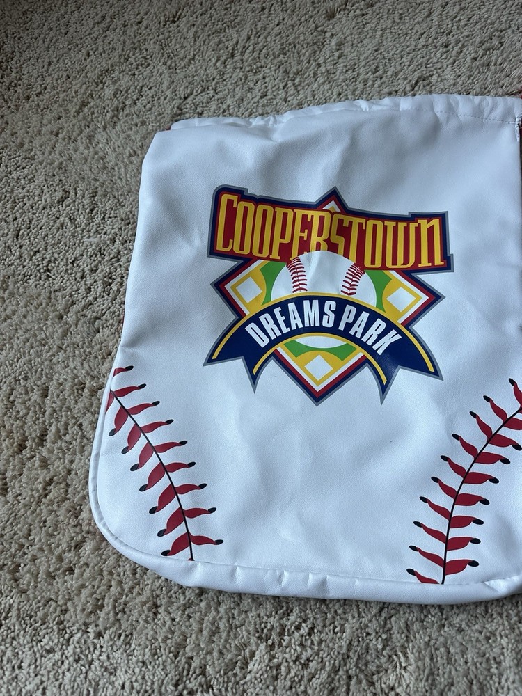 Cooperstown Dreams Park Leather Drawstring Bag