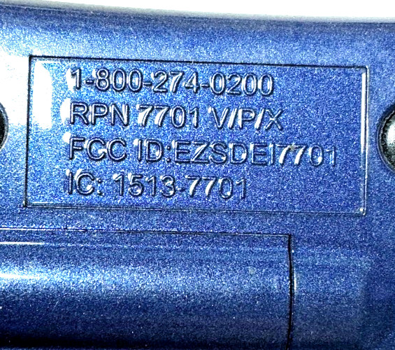 Original Viper EZSDEI7701, 7701 V/P/X Key fob Keyless Entry Remote NICE