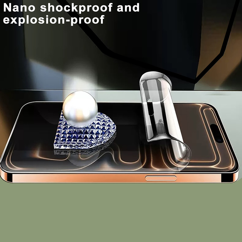 2PK For iPhone 17 16 15 14 E Pro Max Plus Air Privacy Hydrogel Screen Protector