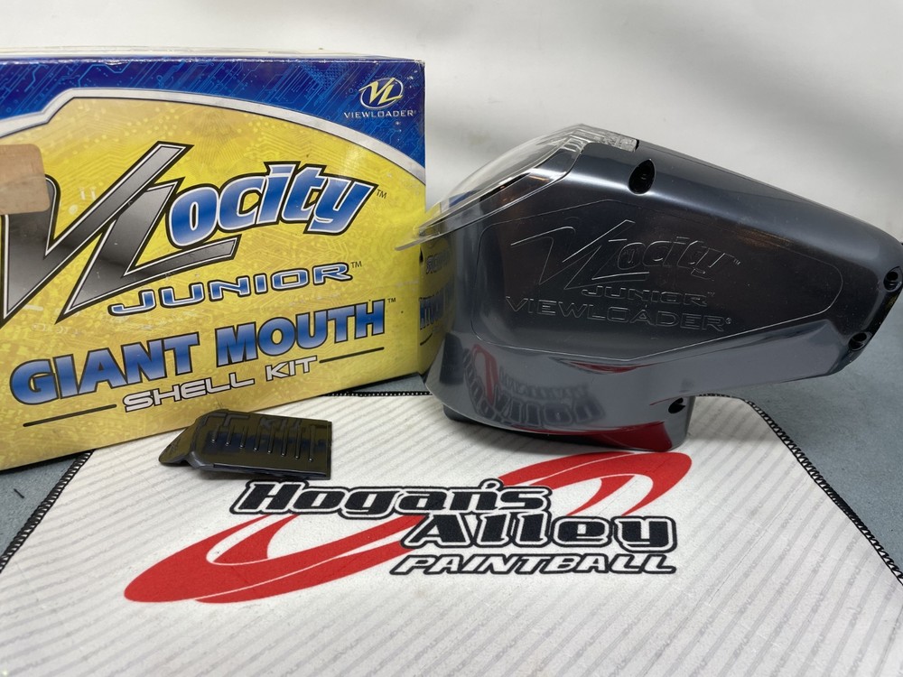 ViewLoader VLocity Junior Giant Mouth Shell Kit- Black